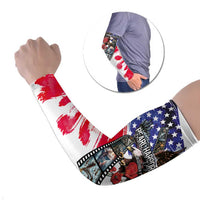 Pearl Harbor Remembrance Day Personalized Arm Sleeves Lest We Forget - The Bald Eagle Remembers - Wonder Print Shop