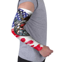 Pearl Harbor Remembrance Day Personalized Arm Sleeves Lest We Forget - The Bald Eagle Remembers - Wonder Print Shop