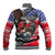 Pearl Harbor Remembrance Day Personalized Baseball Jacket Lest We Forget - The Bald Eagle Remembers - Wonder Print Shop