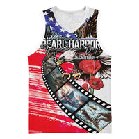 Pearl Harbor Remembrance Day Personalized Basketball Jersey Lest We Forget - The Bald Eagle Remembers - Wonder Print Shop