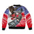 Pearl Harbor Remembrance Day Personalized Bomber Jacket Lest We Forget - The Bald Eagle Remembers - Wonder Print Shop