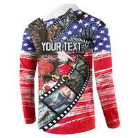 Pearl Harbor Remembrance Day Personalized Button Sweatshirt Lest We Forget - The Bald Eagle Remembers - Wonder Print Shop