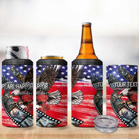 Pearl Harbor Remembrance Day Personalized 4 in 1 Can Cooler Tumbler Lest We Forget - The Bald Eagle Remembers - Wonder Print Shop