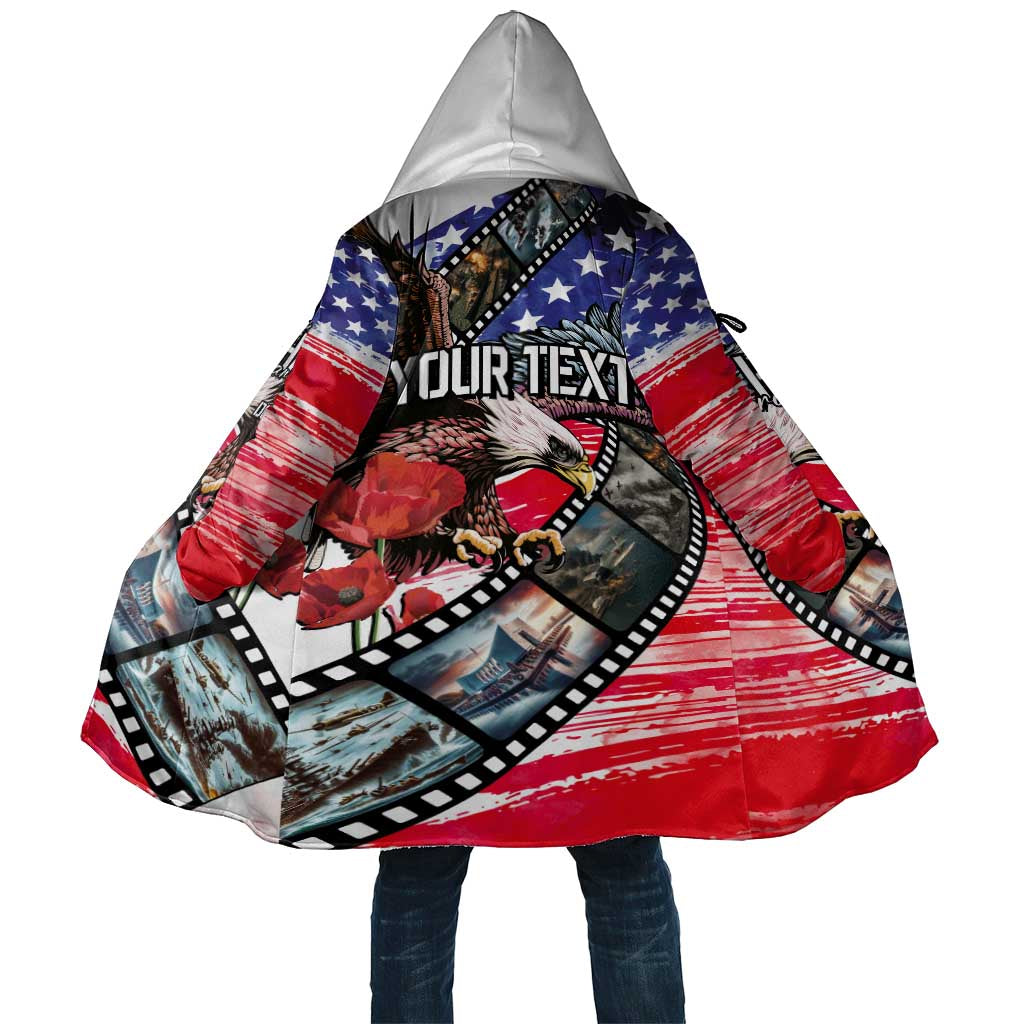 Pearl Harbor Remembrance Day Personalized Cloak Lest We Forget - The Bald Eagle Remembers - Wonder Print Shop