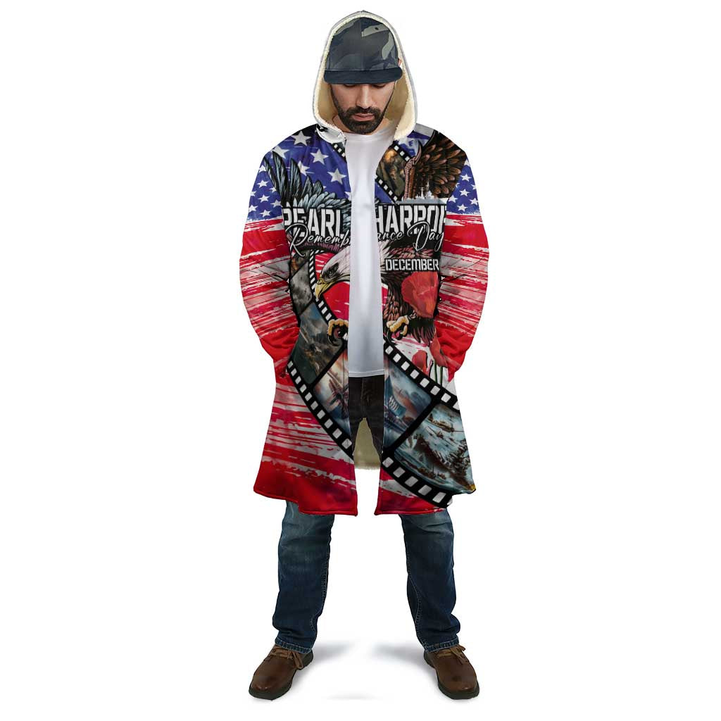 Pearl Harbor Remembrance Day Personalized Cloak Lest We Forget - The Bald Eagle Remembers - Wonder Print Shop