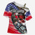 Pearl Harbor Remembrance Day Personalized Cross Shoulder Shirt Lest We Forget - The Bald Eagle Remembers - Wonder Print Shop