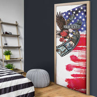 Pearl Harbor Remembrance Day Personalized Door Cover Lest We Forget - The Bald Eagle Remembers - Wonder Print Shop