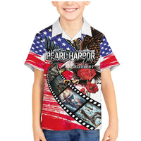 Pearl Harbor Remembrance Day Personalized Family Matching Mermaid Dress and Hawaiian Shirt Lest We Forget - The Bald Eagle Remembers - Wonder Print Shop