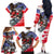 Pearl Harbor Remembrance Day Personalized Family Matching Off The Shoulder Long Sleeve Dress and Hawaiian Shirt Lest We Forget - The Bald Eagle Remembers - Wonder Print Shop