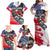 Pearl Harbor Remembrance Day Personalized Family Matching Off Shoulder Maxi Dress and Hawaiian Shirt Lest We Forget - The Bald Eagle Remembers - Wonder Print Shop