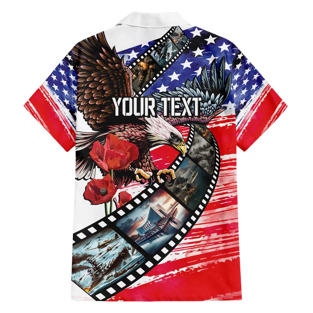 Pearl Harbor Remembrance Day Personalized Family Matching Short Sleeve Bodycon Dress and Hawaiian Shirt Lest We Forget - The Bald Eagle Remembers - Wonder Print Shop