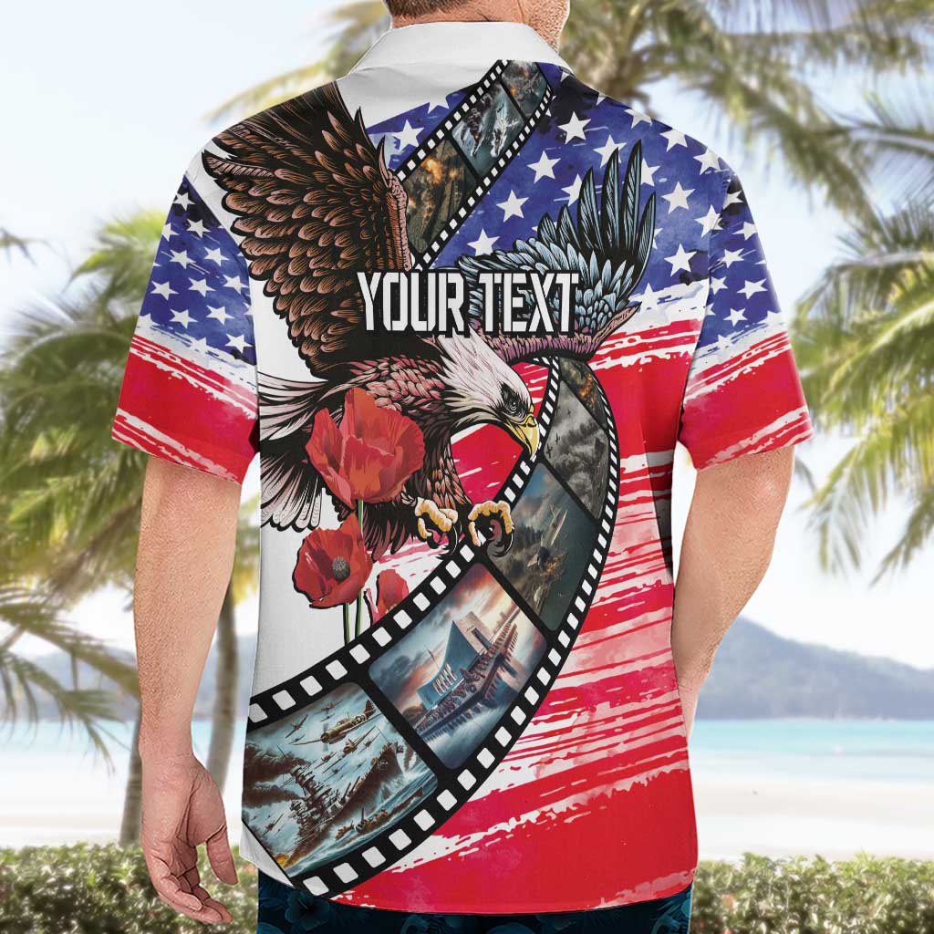 Pearl Harbor Remembrance Day Personalized Hawaiian Shirt Lest We Forget - The Bald Eagle Remembers - Wonder Print Shop
