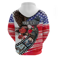 Pearl Harbor Remembrance Day Personalized Hoodie Lest We Forget - The Bald Eagle Remembers - Wonder Print Shop