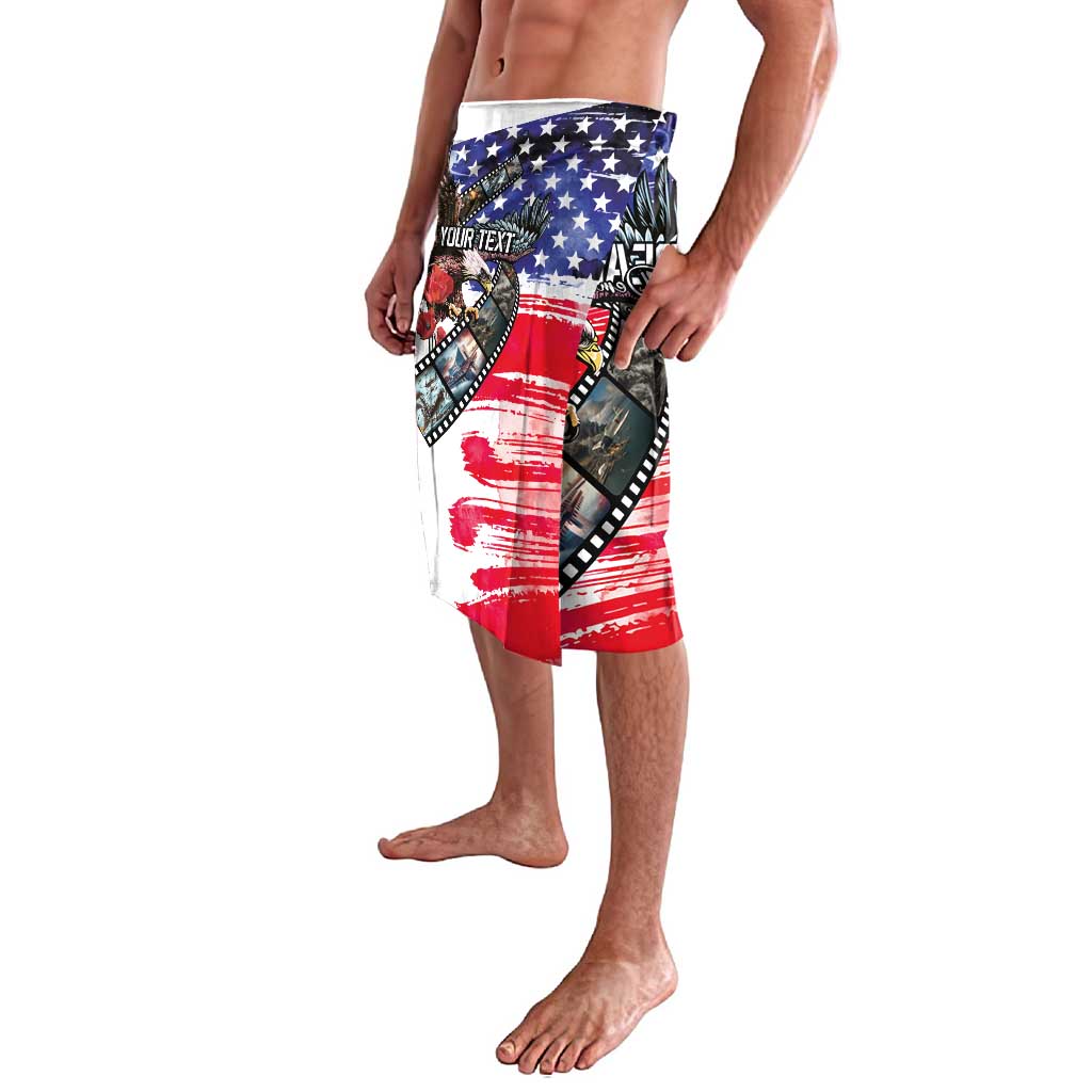 Pearl Harbor Remembrance Day Personalized Lavalava Lest We Forget - The Bald Eagle Remembers - Wonder Print Shop