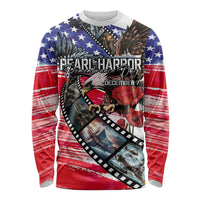 Pearl Harbor Remembrance Day Personalized Long Sleeve Shirt Lest We Forget - The Bald Eagle Remembers - Wonder Print Shop