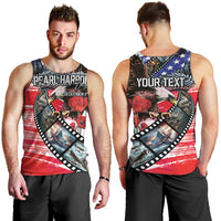 Pearl Harbor Remembrance Day Personalized Men Tank Top Lest We Forget - The Bald Eagle Remembers - Wonder Print Shop