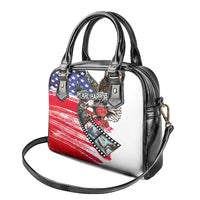 Pearl Harbor Remembrance Day Shoulder Handbag Lest We Forget - The Bald Eagle Remembers - Wonder Print Shop