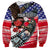 Pearl Harbor Remembrance Day Personalized Sweatshirt Lest We Forget - The Bald Eagle Remembers - Wonder Print Shop