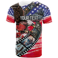 Pearl Harbor Remembrance Day Personalized T Shirt Lest We Forget - The Bald Eagle Remembers - Wonder Print Shop
