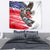 Pearl Harbor Remembrance Day Tapestry Lest We Forget - The Bald Eagle Remembers - Wonder Print Shop