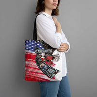 Pearl Harbor Remembrance Day Tote Bag Lest We Forget - The Bald Eagle Remembers - Wonder Print Shop