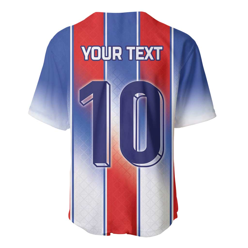 Custom France National Football Baseball Jersey Paris Architecture-Inspired Geometry - Wonder Print Shop