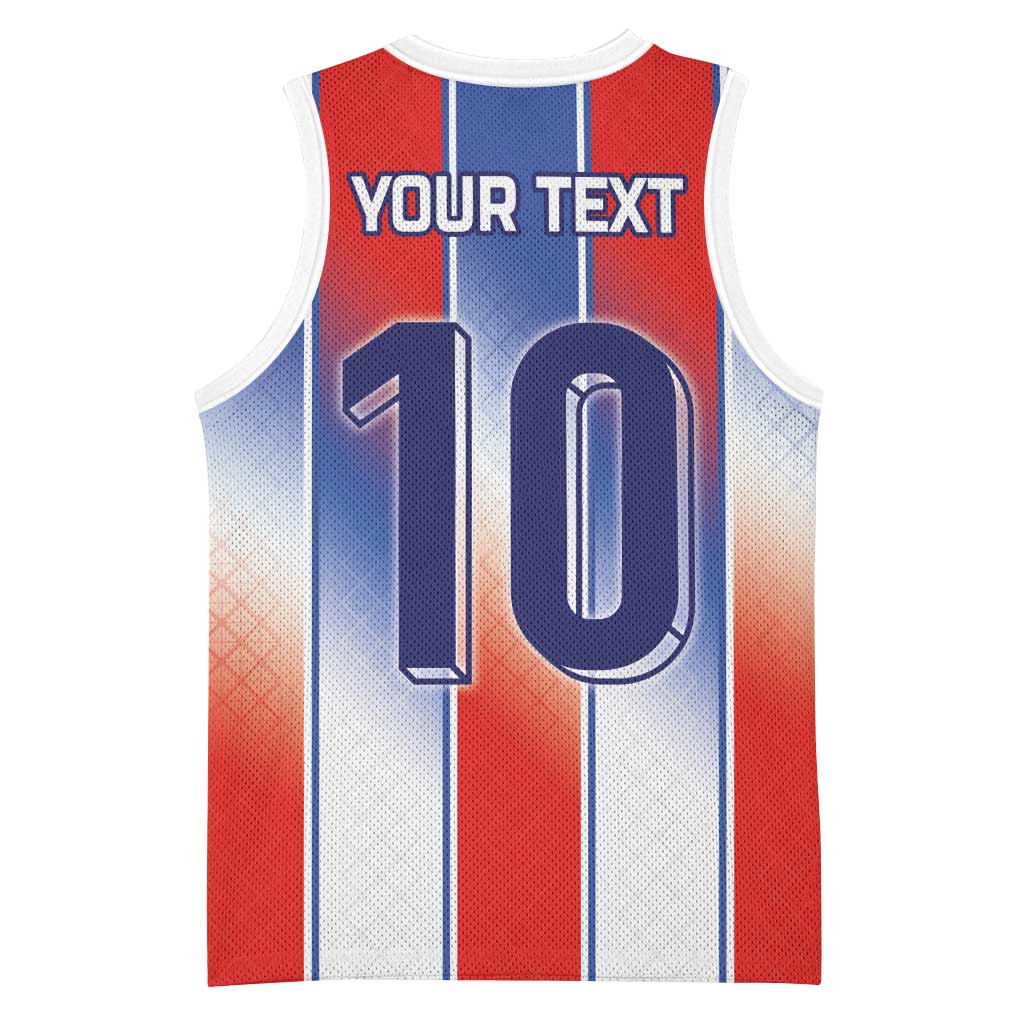 Custom France National Football Basketball Jersey Paris Architecture-Inspired Geometry - Wonder Print Shop