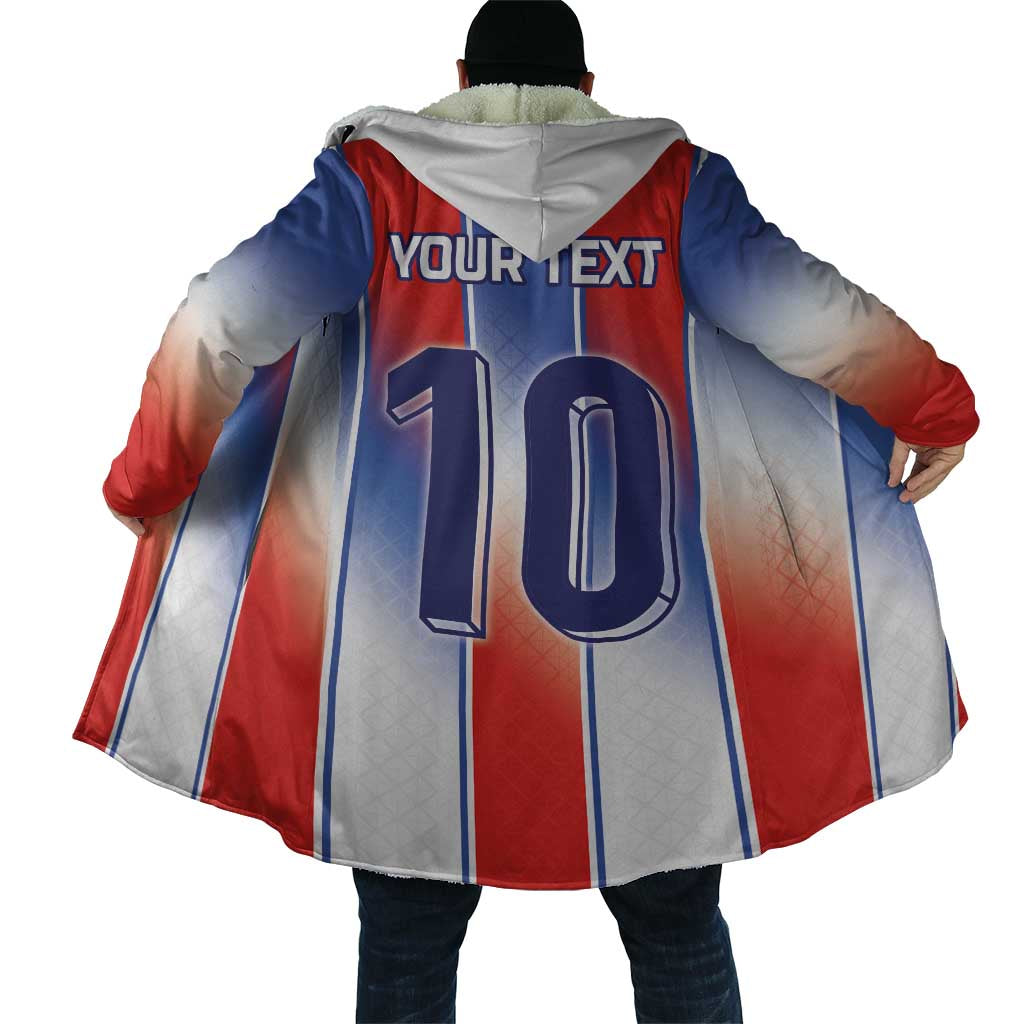 Custom France National Football Cloak Paris Architecture-Inspired Geometry - Wonder Print Shop