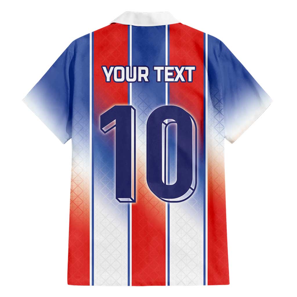 Custom France National Football Hawaiian Shirt Paris Architecture-Inspired Geometry - Wonder Print Shop