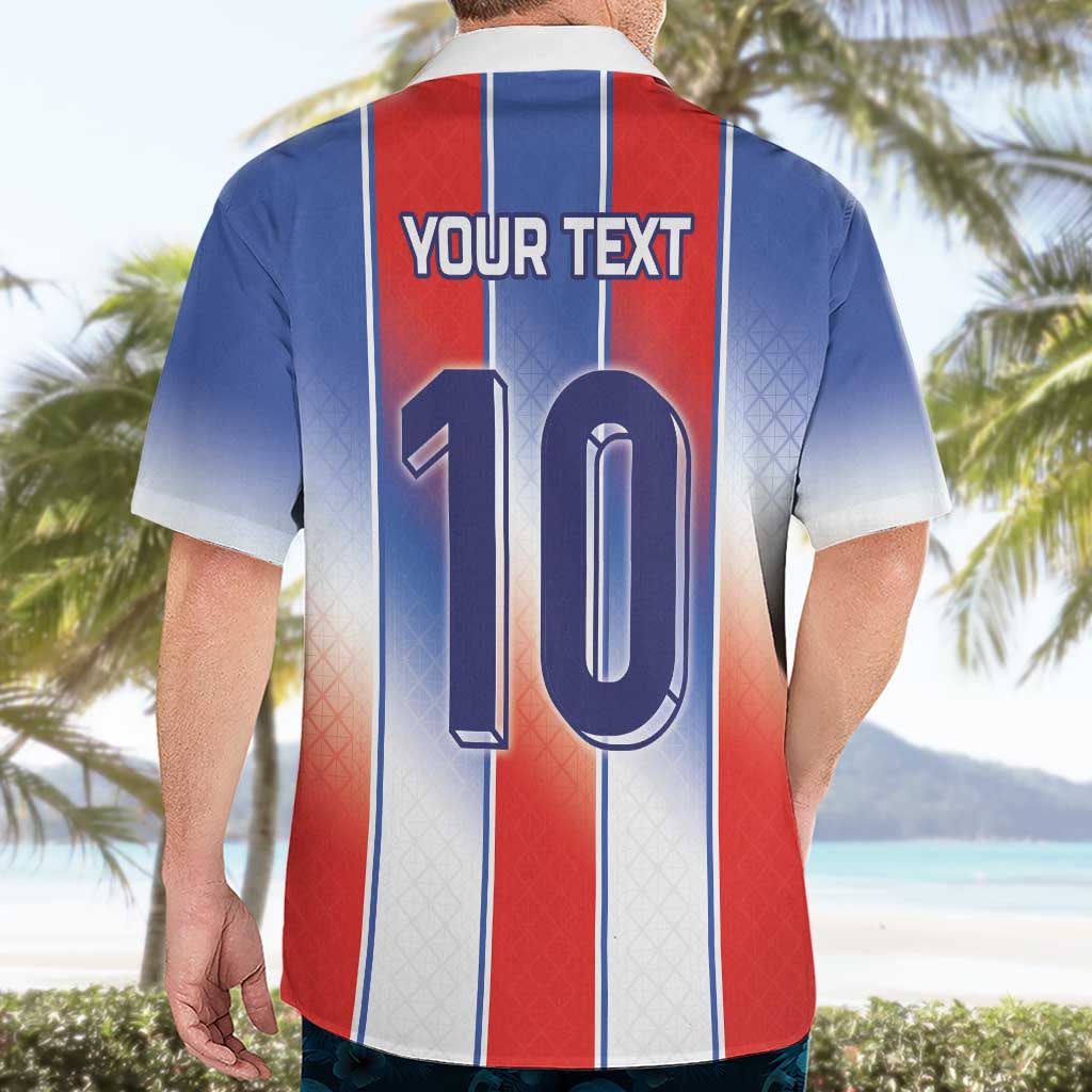 Custom France National Football Hawaiian Shirt Paris Architecture-Inspired Geometry - Wonder Print Shop