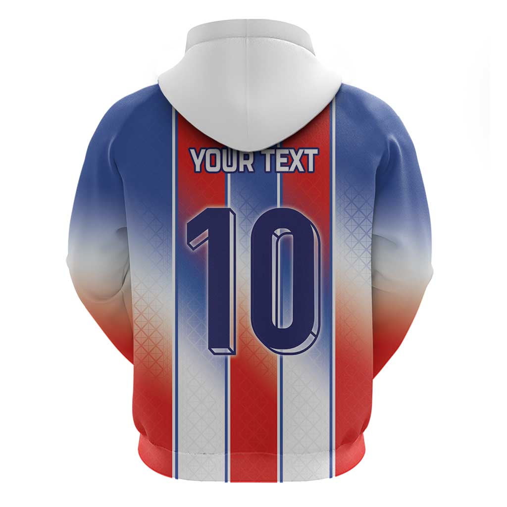 Custom France National Football Hoodie Paris Architecture-Inspired Geometry - Wonder Print Shop