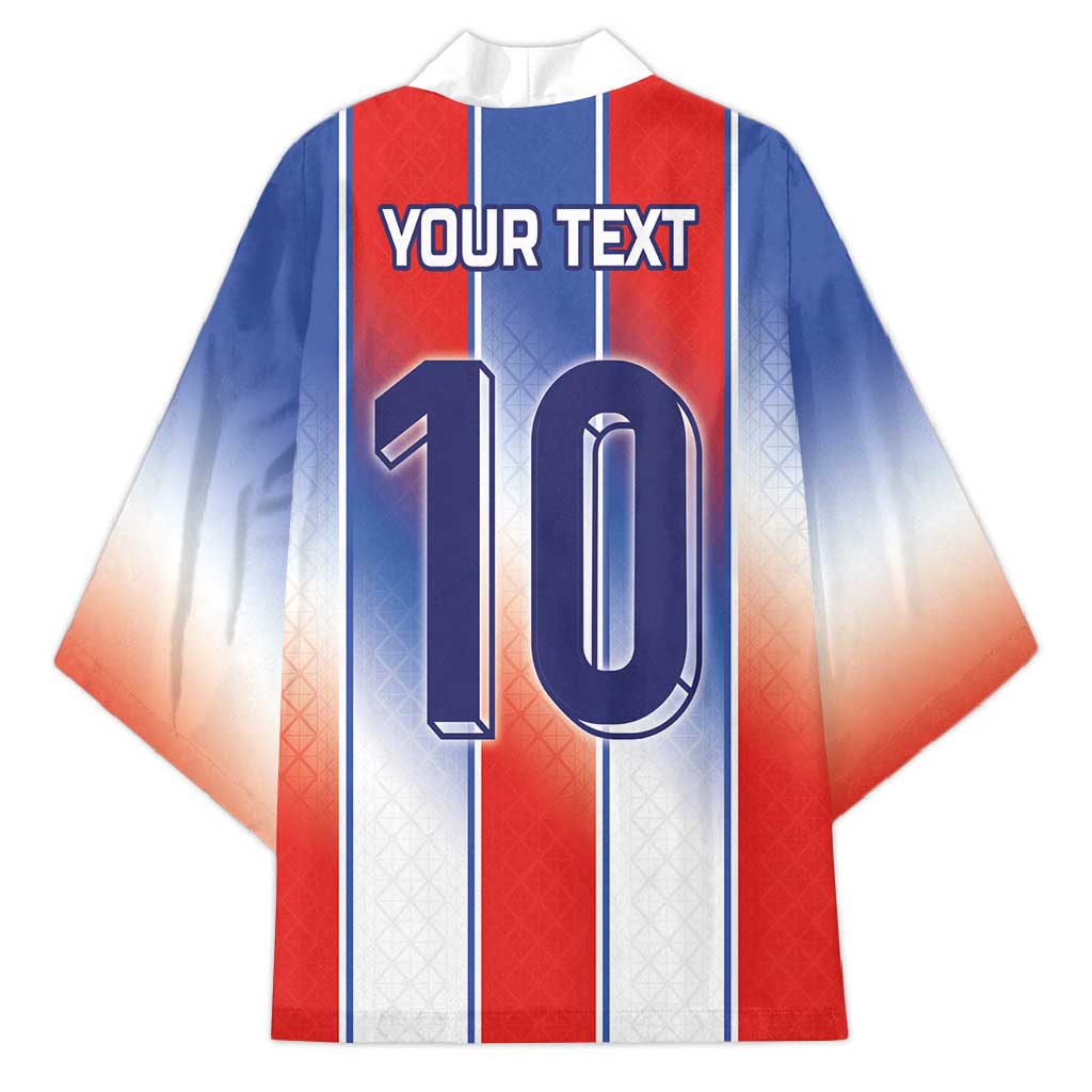 Custom France National Football Kimono Paris Architecture-Inspired Geometry - Wonder Print Shop