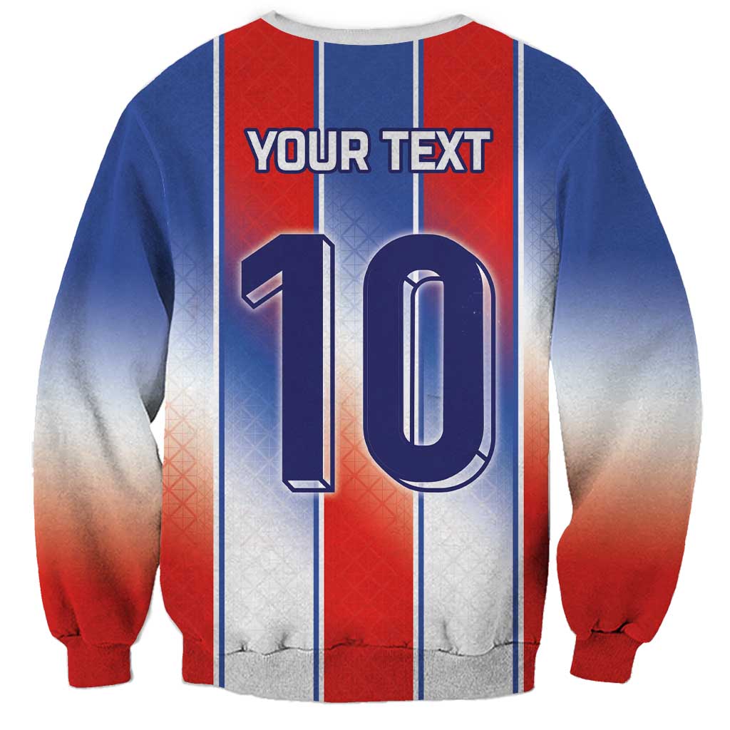 Custom France National Football Sweatshirt Paris Architecture-Inspired Geometry - Wonder Print Shop