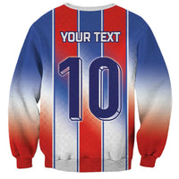 Custom France National Football Sweatshirt Paris Architecture-Inspired Geometry - Wonder Print Shop