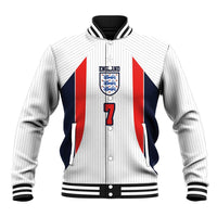 Custom England National Football Baseball Jacket Retro Style-Inspired 1998 - Wonder Print Shop