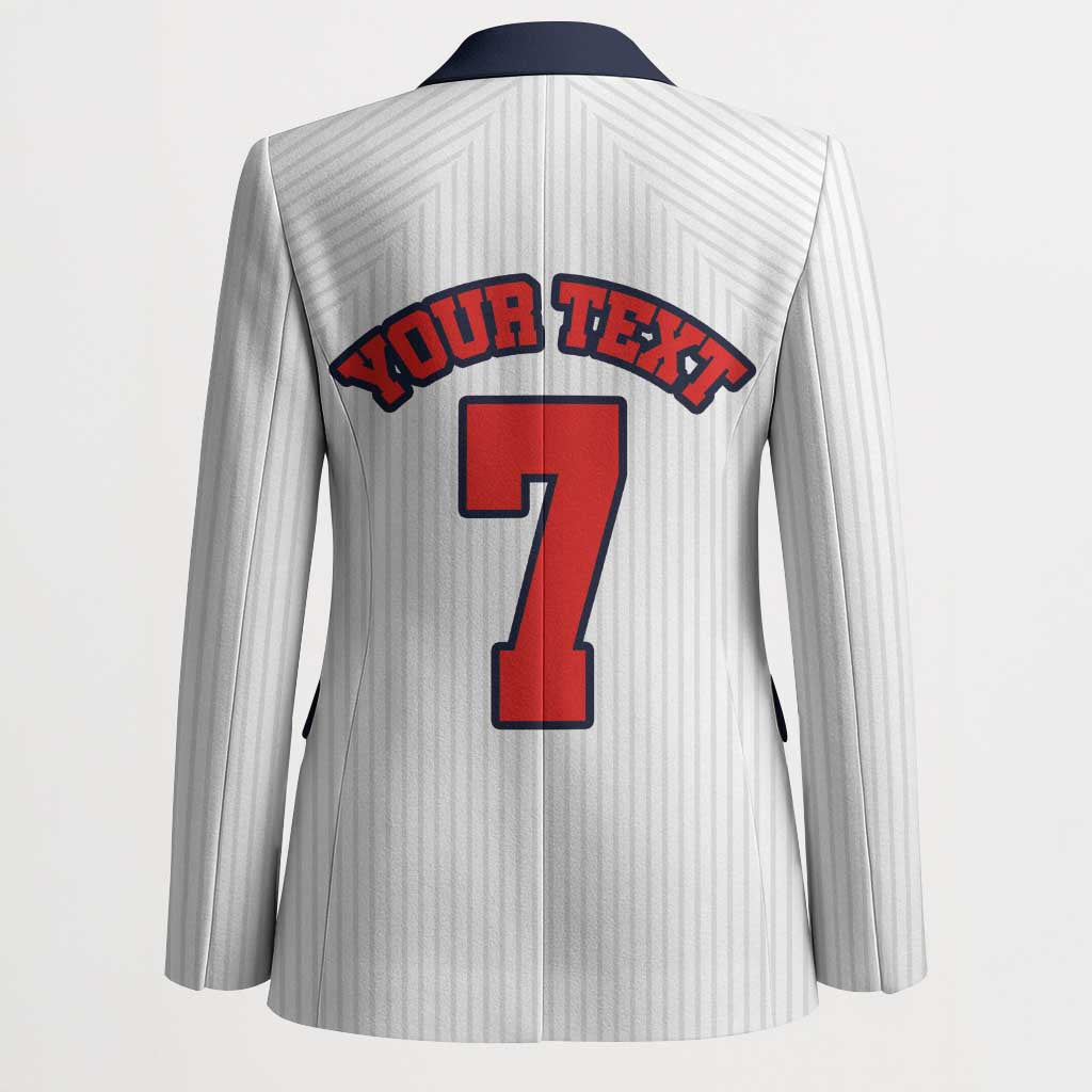 Custom England National Football Blazer Retro Style-Inspired 1998 - Wonder Print Shop