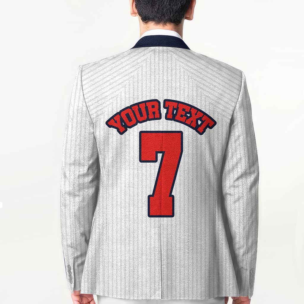 Custom England National Football Blazer Retro Style-Inspired 1998 - Wonder Print Shop