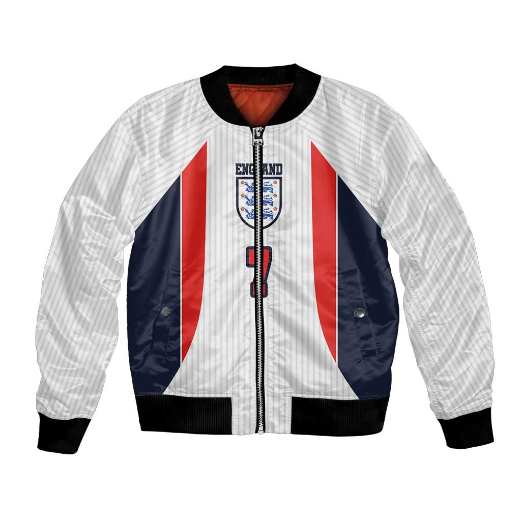 Custom England National Football Bomber Jacket Retro Style-Inspired 1998 - Wonder Print Shop