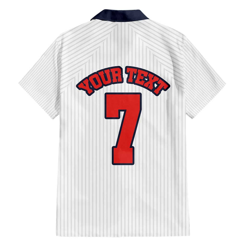 Custom England National Football Hawaiian Shirt Retro Style-Inspired 1998 - Wonder Print Shop