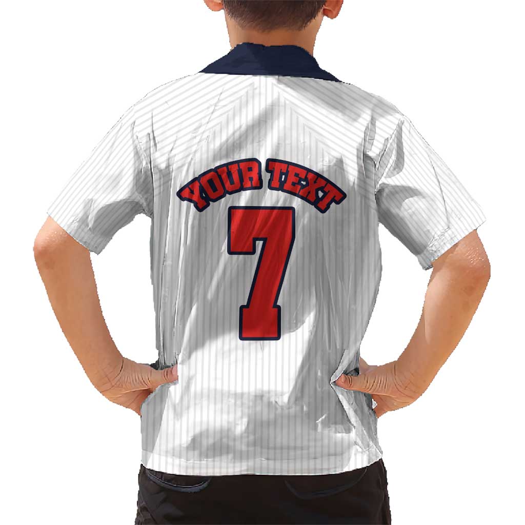 Custom England National Football Kid Hawaiian Shirt Retro Style-Inspired 1998 - Wonder Print Shop
