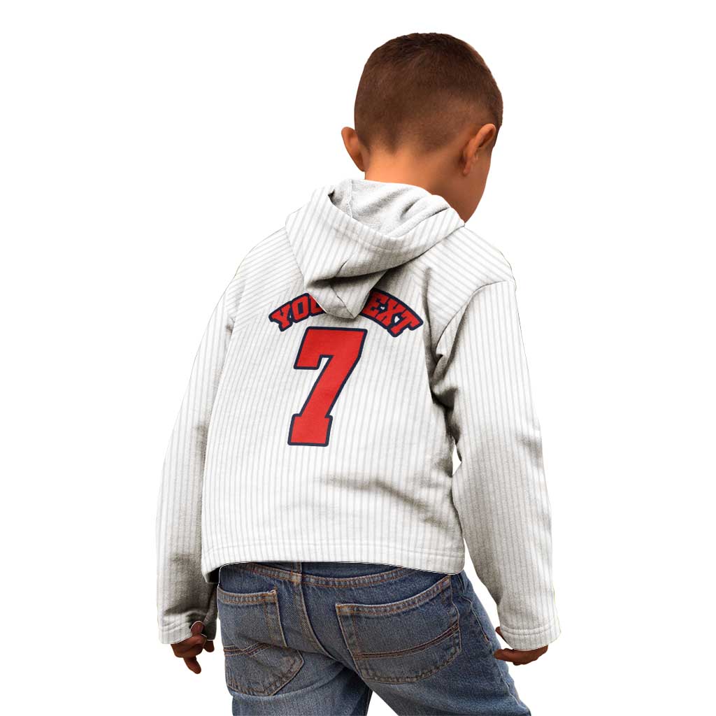 Custom England National Football Kid Hoodie Retro Style-Inspired 1998 - Wonder Print Shop