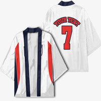 Custom England National Football Kimono Retro Style-Inspired 1998 - Wonder Print Shop