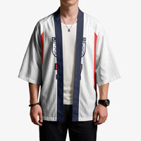 Custom England National Football Kimono Retro Style-Inspired 1998 - Wonder Print Shop