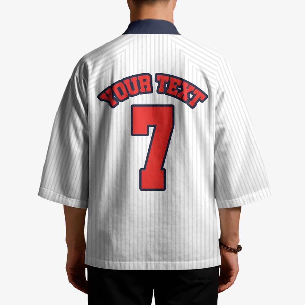 Custom England National Football Kimono Retro Style-Inspired 1998 - Wonder Print Shop