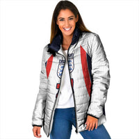 Custom England National Football Padded Jacket Retro Style-Inspired 1998 - Wonder Print Shop