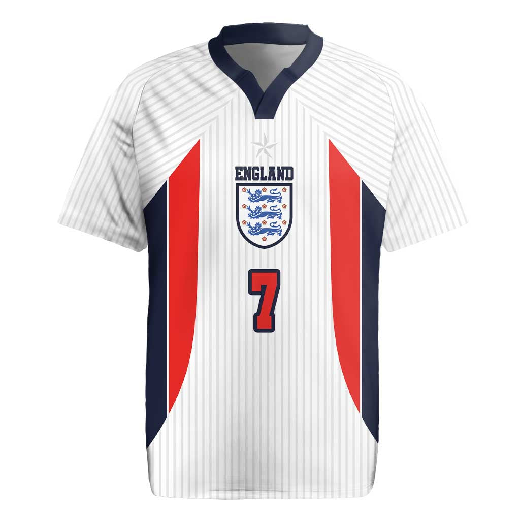Custom England National Football Rugby Jersey Retro Style-Inspired 1998 - Wonder Print Shop