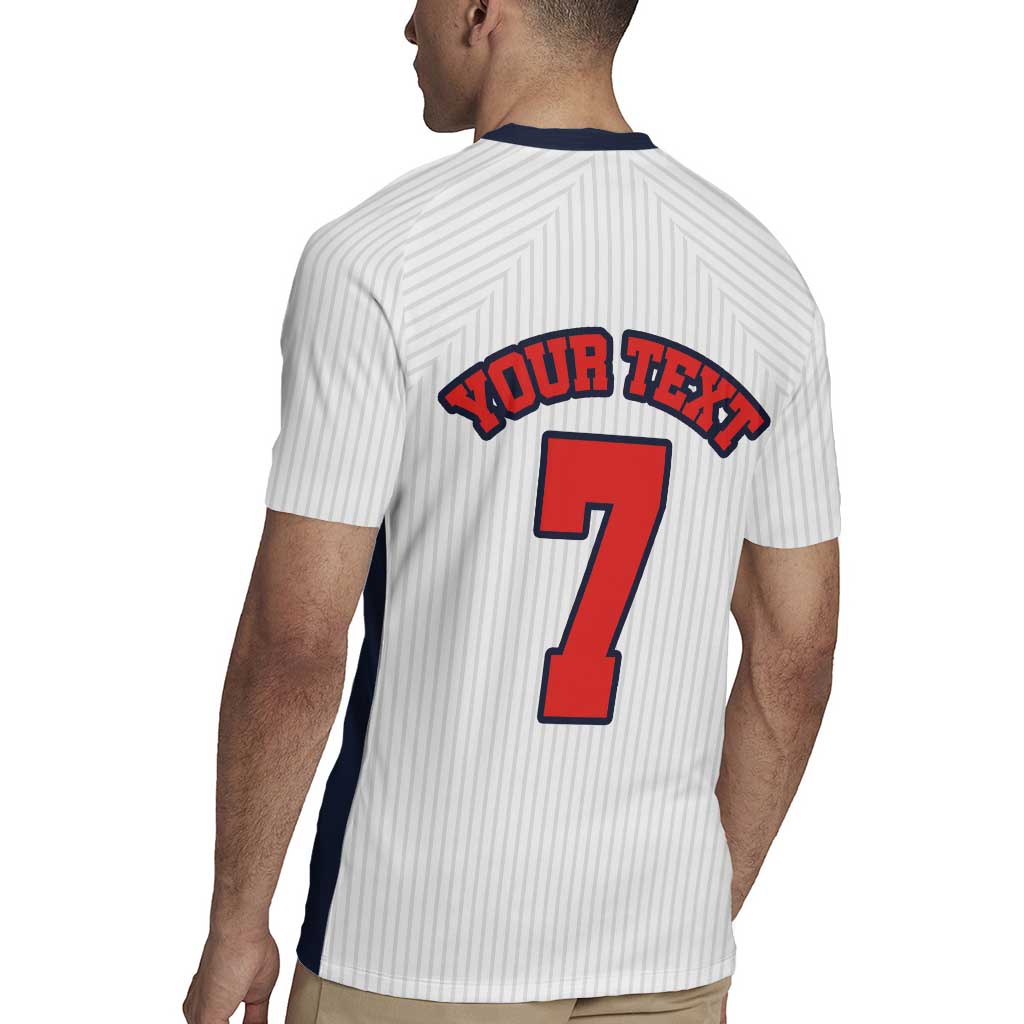 Custom England National Football Rugby Jersey Retro Style-Inspired 1998 - Wonder Print Shop
