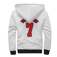 Custom England National Football Sherpa Hoodie Retro Style-Inspired 1998 - Wonder Print Shop