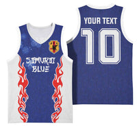 Custom Japan National Football Basketball Jersey Retro Style-Inspired 1998 - Wonder Print Shop