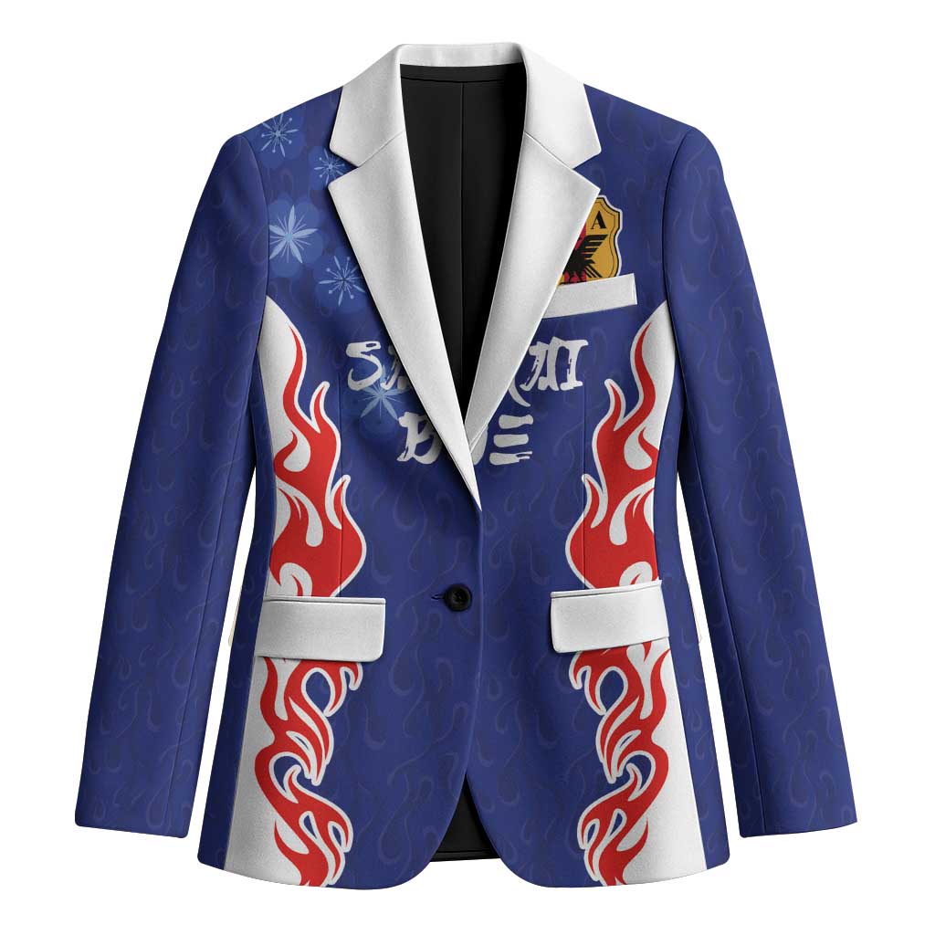 Custom Japan National Football Blazer Retro Style-Inspired 1998 - Wonder Print Shop